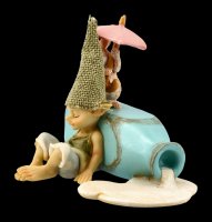 Pixie Goblin Figurine - Too much Milk