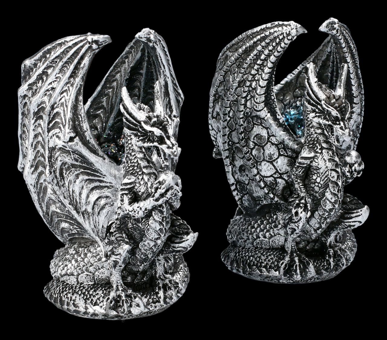 Dragon Figurine Set - Paladins with LED