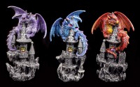 Dragon Figurines - Protectors of the Keep - Set of 3