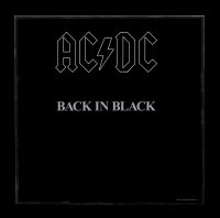 AC/DC Hochglanz Bild - Back in Black