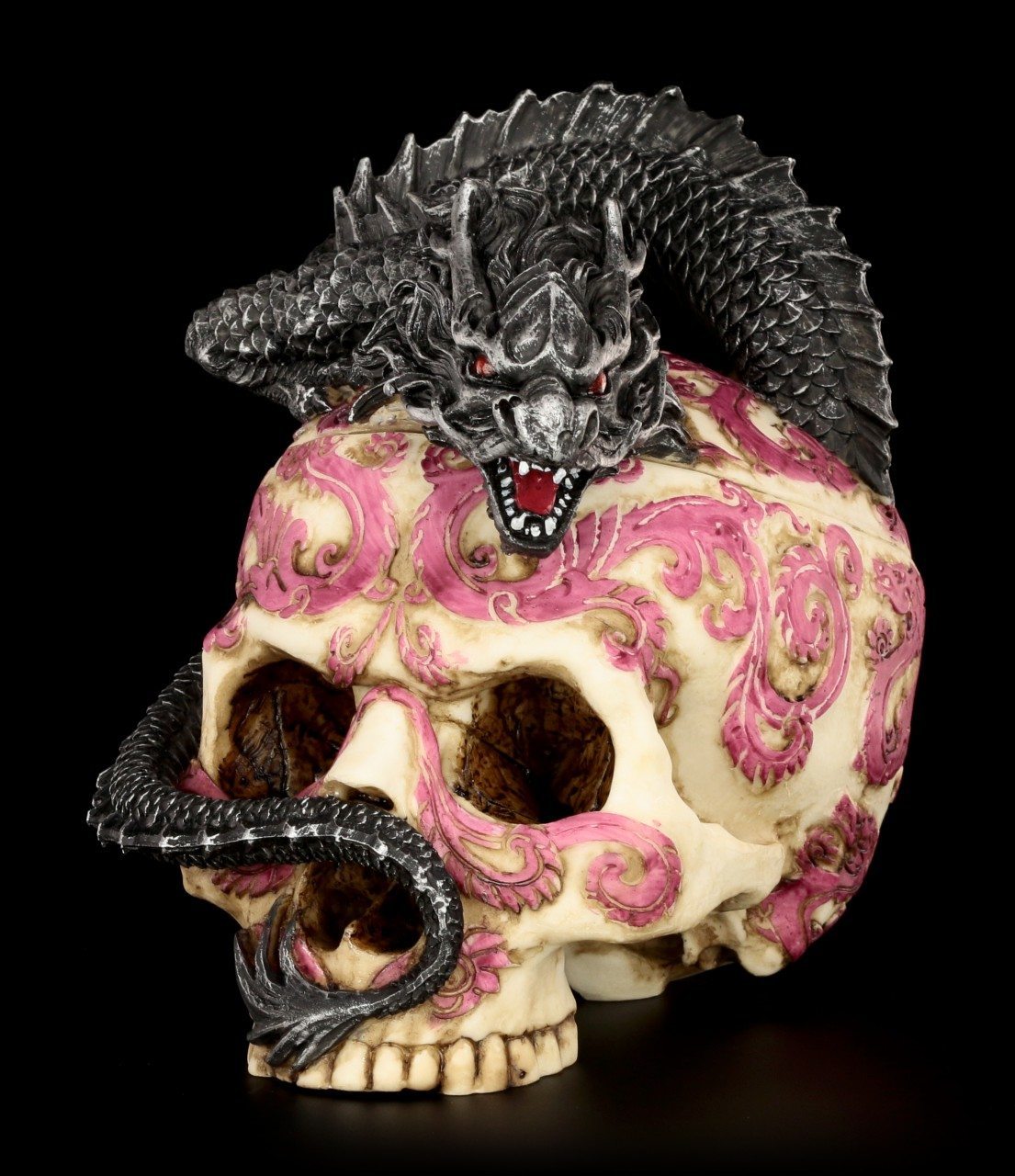 Box - Eastern Dragon Skull by Anne Stokes