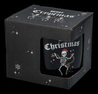 Tasse Weihnachts-Skelett - Dead Inside