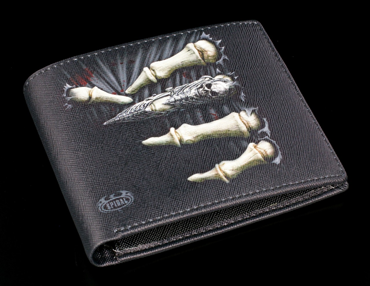 Men's Wallet with Skeleton Hand - Death Grip