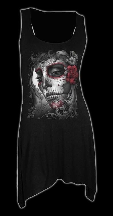 Day of The Dead Doll - Gothbottom Vest