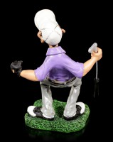 Cheering Golfer Figurine - Hole-in-One