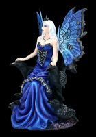 Fairy Figurine - Ravens Queen on her Throne