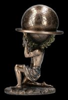 Atlas Figurine - Kneeling Carrying World on Shoulders