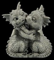 Gartenfigur Drache klein - Glücksdrache Loves