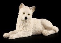 Wolf Puppy - White Lying