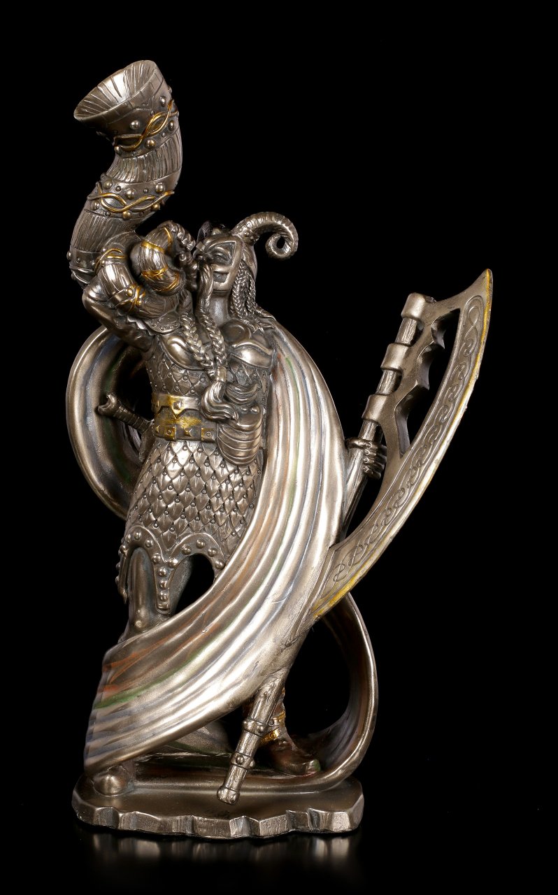 Heimdall Figure - bronzed