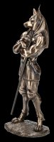 Anubis Figure as Warrior bronze