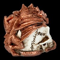 Alchemy Dragon on Skull - small