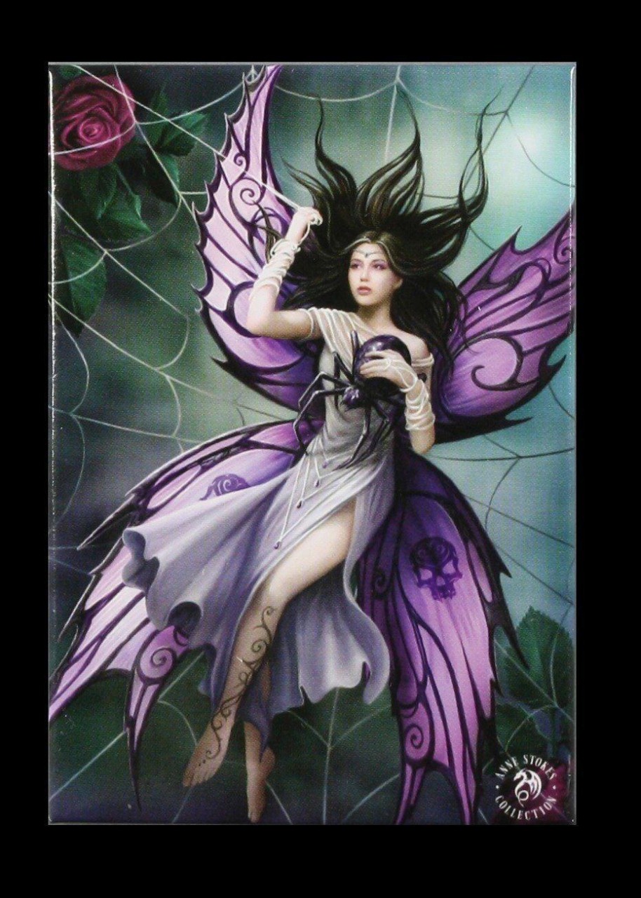 Silk Lure Fairy Magnet by Anne Stokes