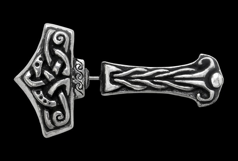 Alchemy Wikinger Ohrring - Thor's Hammer - Thunderstick