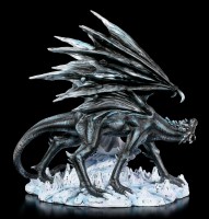 Wizard Figurine - Merlin with black Dragon
