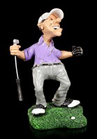 Cheering Golfer Figurine - Hole-in-One