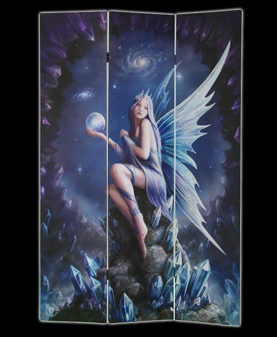 Room Divider - Fairy with Crystals - Stargazer