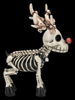 Skelett Rentier Weihnachtsfigur - Rudi
