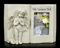 Grave Photo Frame Angel - Wir Vermissen Dich
