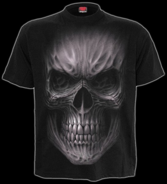 T-Shirt mit Tribal Totenkopf - Death Rage