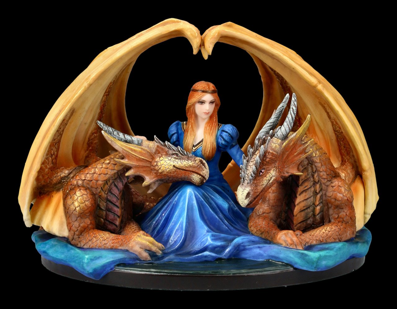 Anne Stokes Figurine - Dragons Fierce Loyalty