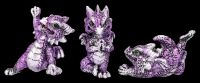 Dragon Figurines Set of 12 - Yoga