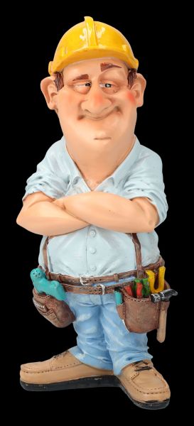 Funny job Figurine - Construction Worker