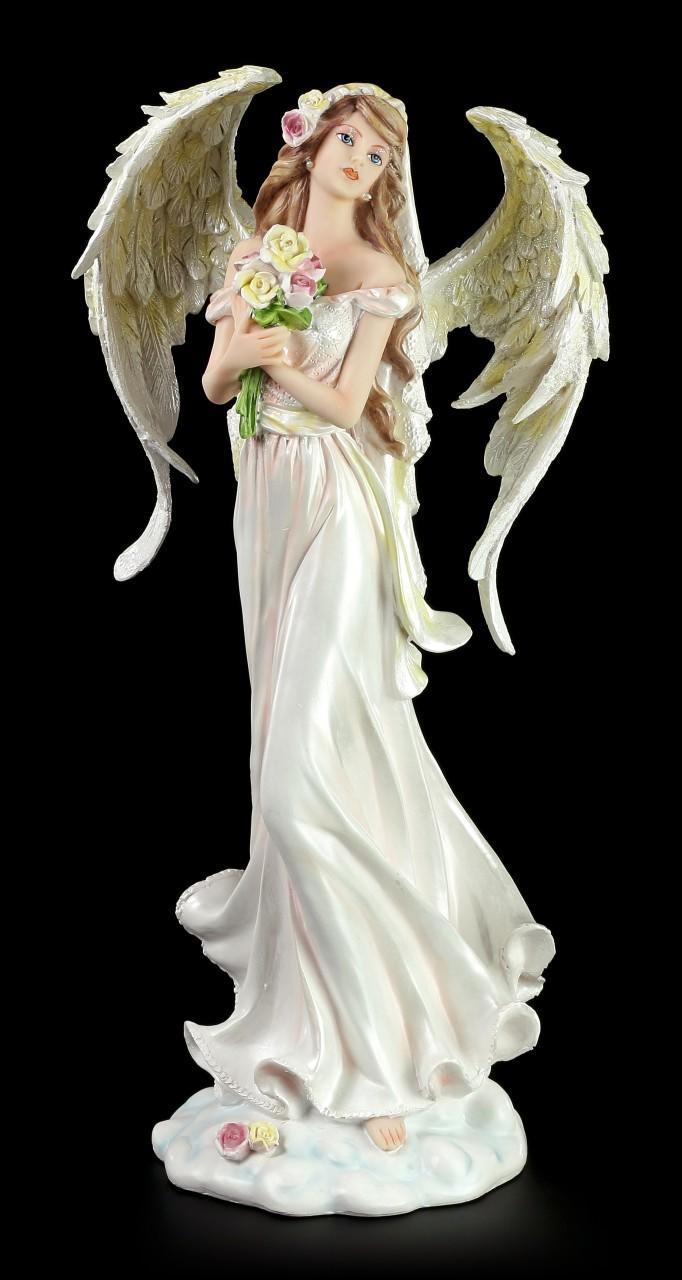 Angel Figurine - Bride Angel Nuptia on Clouds