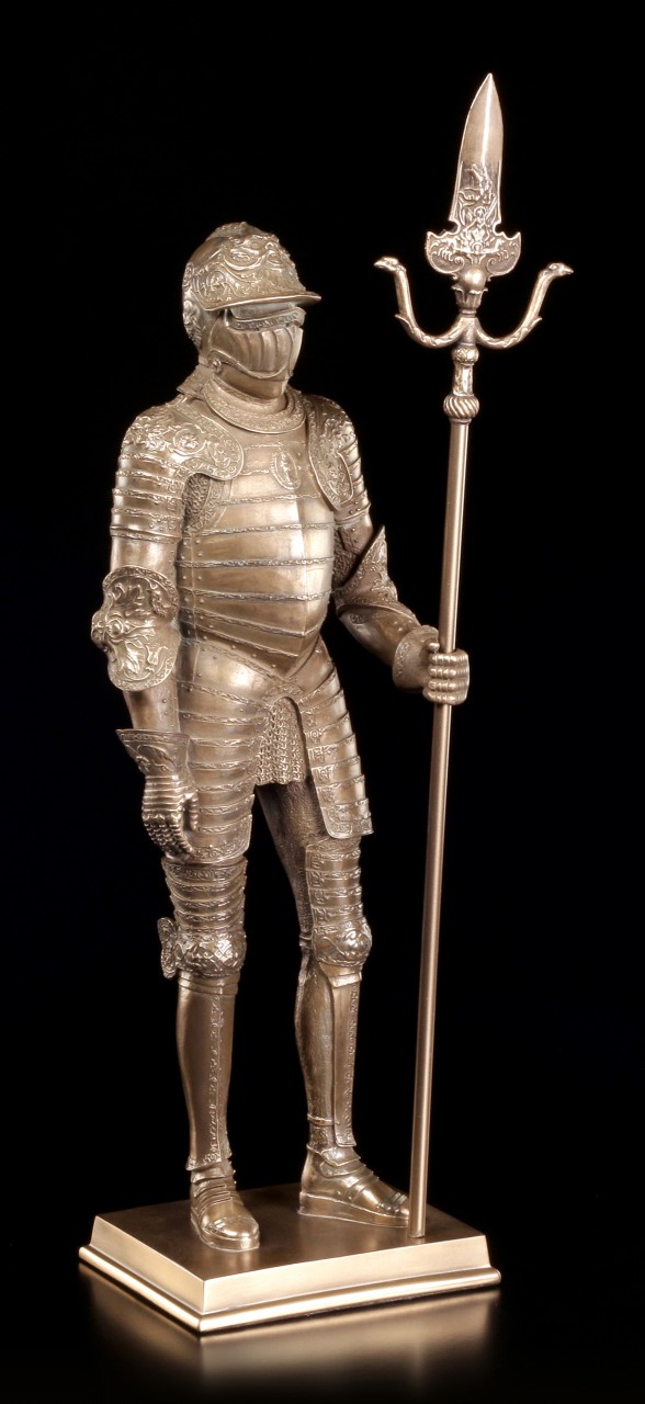 Knight Figurine - Standing with Halberd
