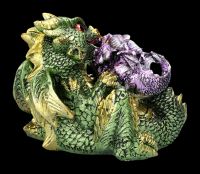 Drachen Figur grün - Dragonling Rest