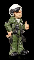 Jet Pilot Figurine - Thumbs Up - Funny Jobs