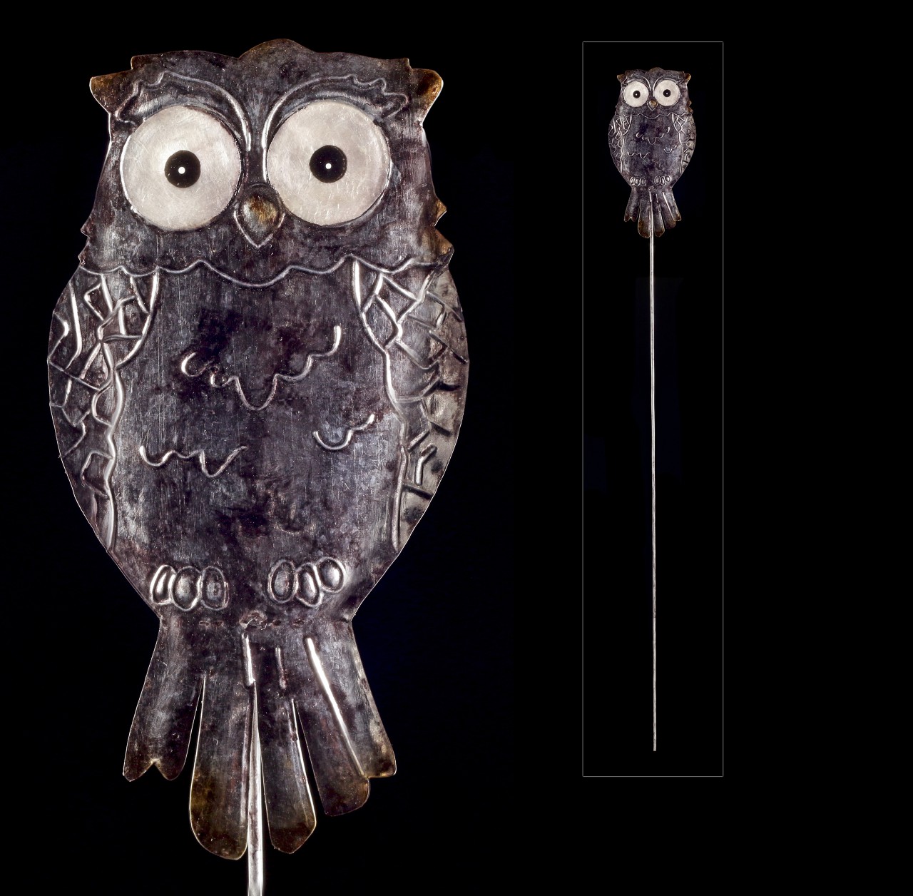 Deco Figurine - Owl with Rod