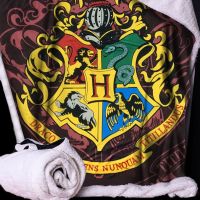 Throw Harry Potter - Hogwarts Crest