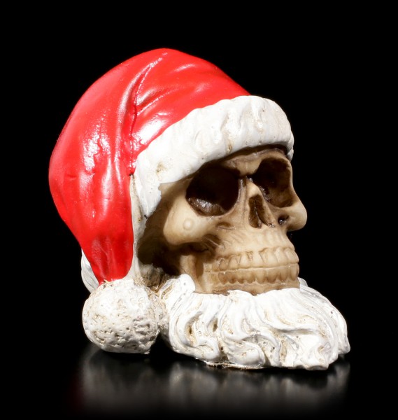 Santa Skull with Beard - small