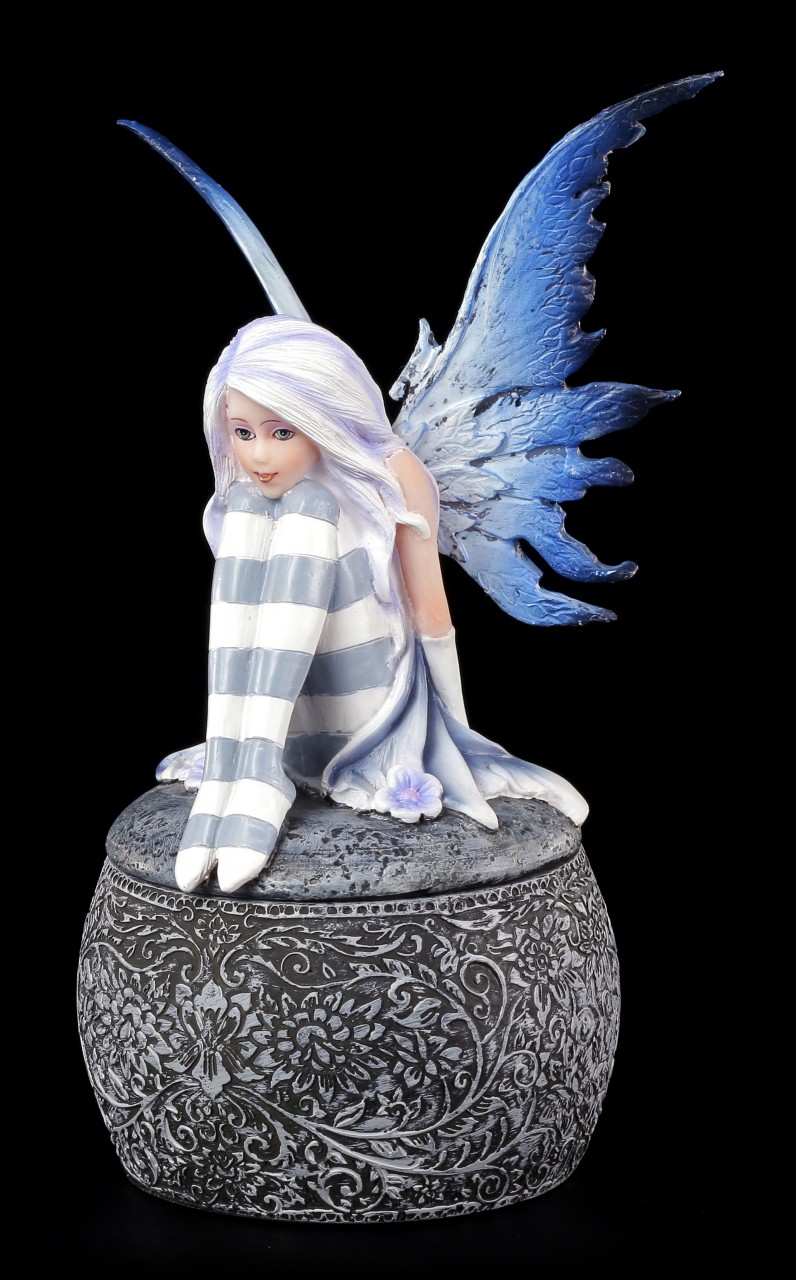 Elfen Figur auf Kugel Schatulle - Ariana's Wunsch