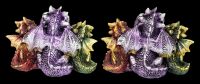 Dragon Figurines Set of 2 - No Evil