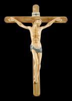 Porzellan Kruzifix - Jesus