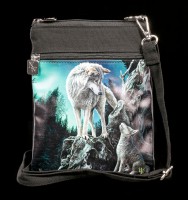 Small Shoulder Bag with Wolves - Guidance