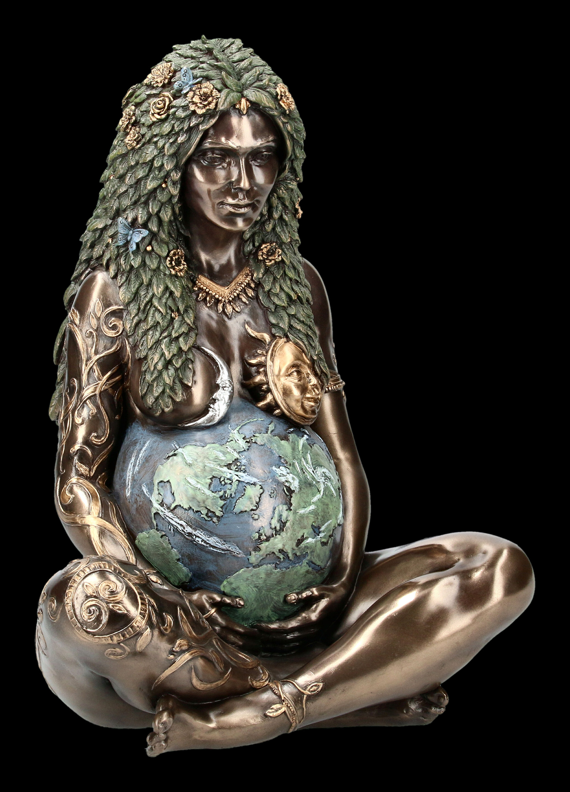 Dekoration Ritualbedarf Statue Erdmutter Millennial Gaia