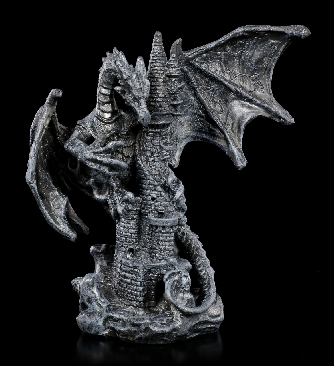 Black Dragon Figurine - Nobody is Save