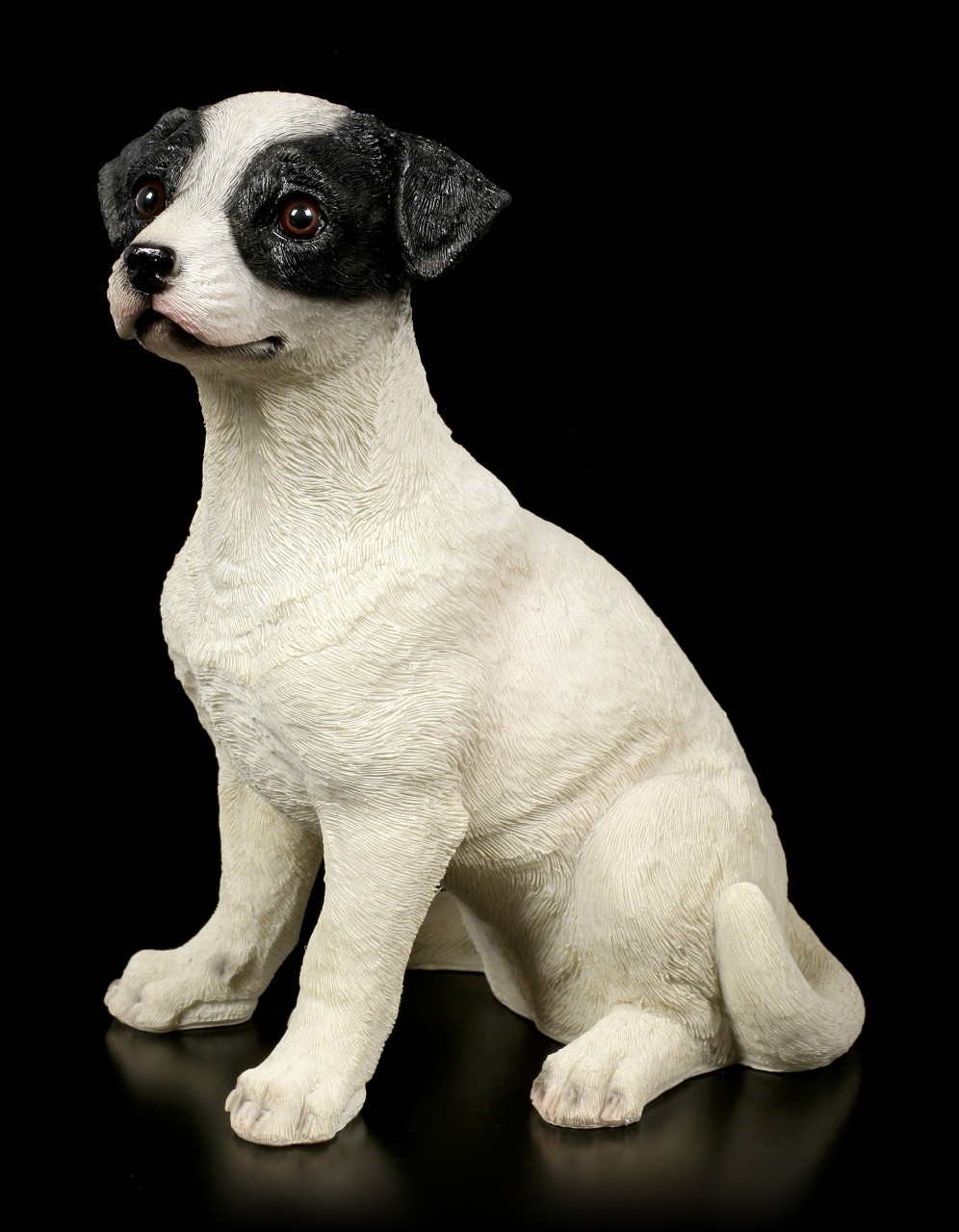 Garden Figurine - Jack Russel Puppy sitting