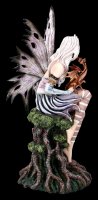 Große Elfen Figur - Keoni mit Drache