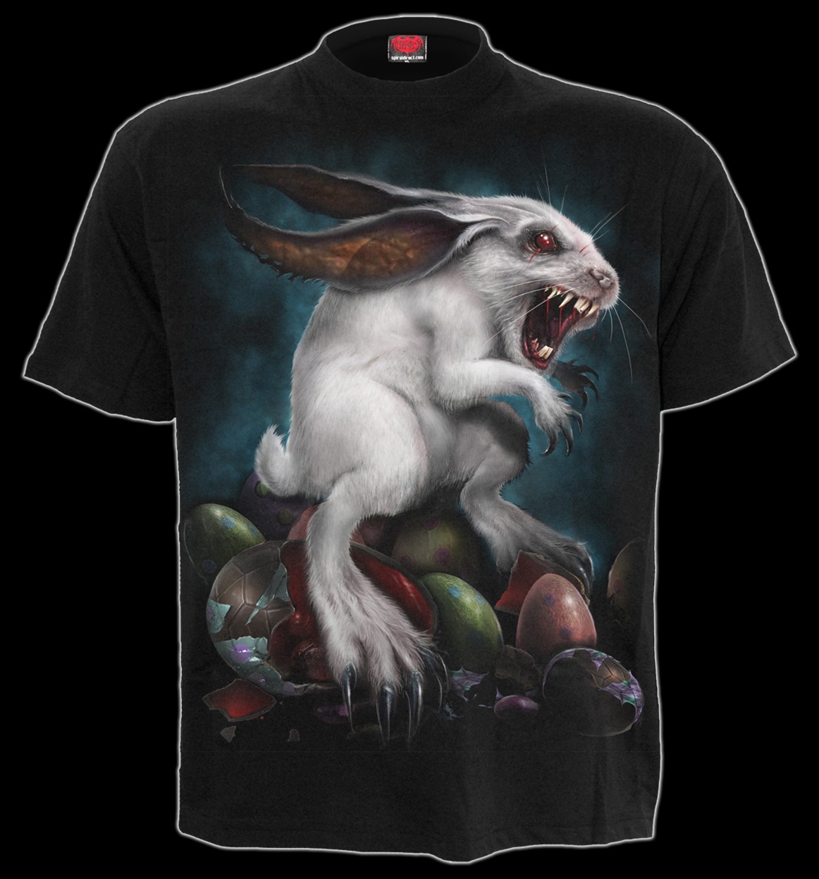 T-Shirt Horror Hase - Rabbit Hole