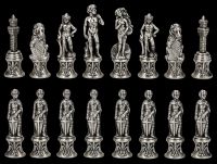 Schachfiguren Florentiner - Metall