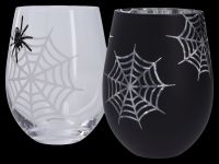 Wine Glass Set of 2 - Spiders