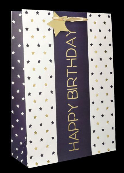 Gift Bag - Happy Birthday - Stars