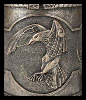 Tankard Viking - Ravens Hugin and Munin