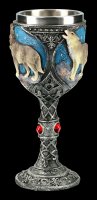 Fantasy Goblet - Howling Lone Wolf