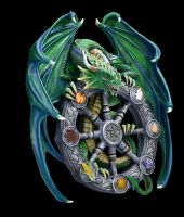 Wall Plaque Dragon - Year of the Magical Dragon