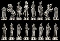 Napoleon Chess Figurines - Metal Large